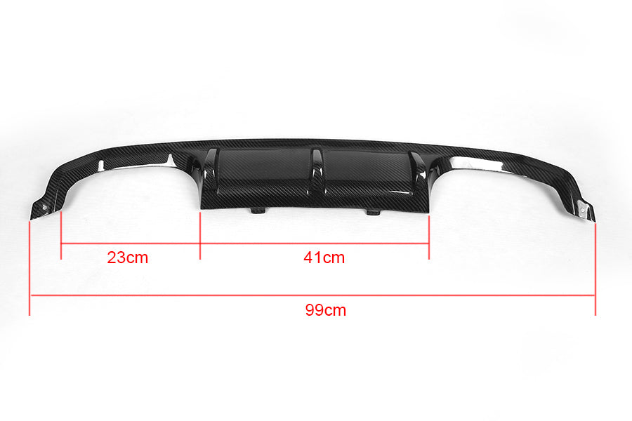 BMW M4 F82 F83 Carbon Fibre Rear Diffuser