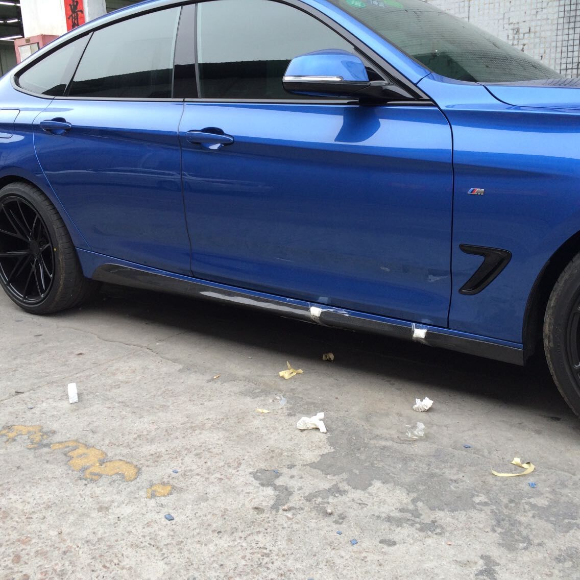 BMW 3 Series F34 M Sport Carbon Fibre Side Skirts