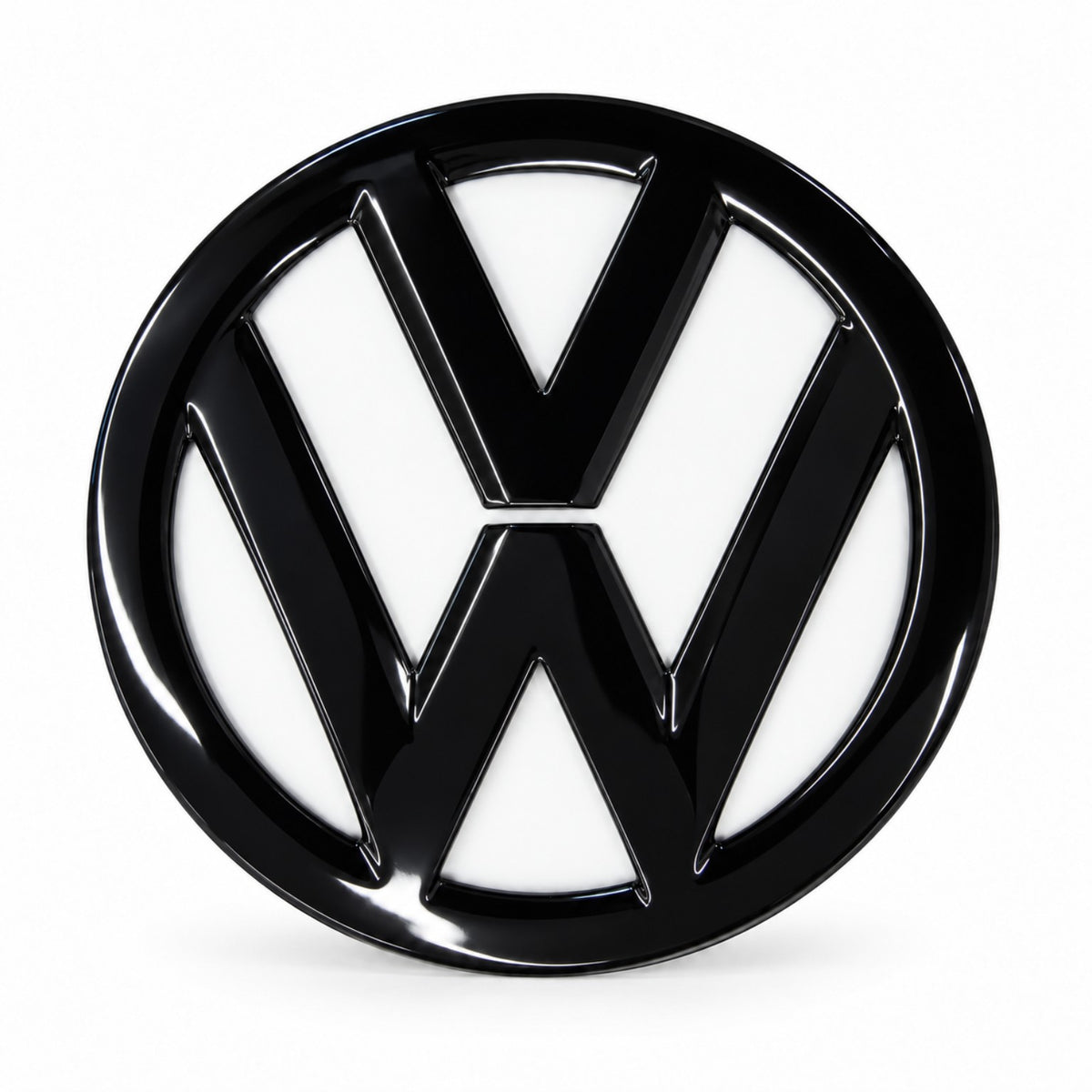 Gloss black 135mm Golf MK7 front emblem