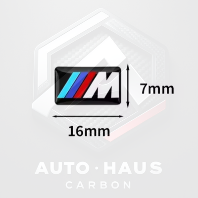 BMW ///M Alloy Wheel & Interior Decoration Badges 16/17/19mm