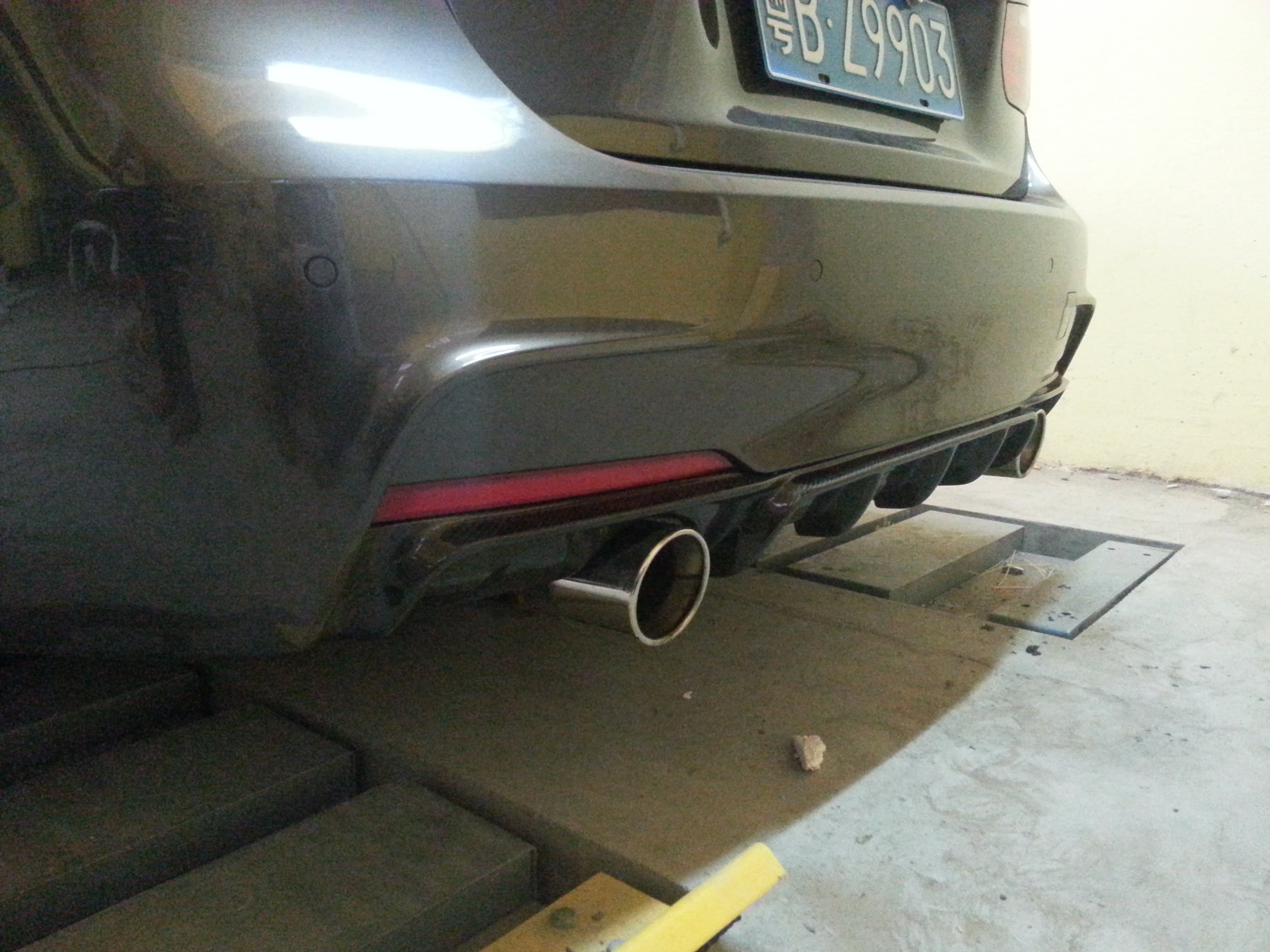 BMW 3 Series F30 M Sport Carbon Fibre Rear Diffuser