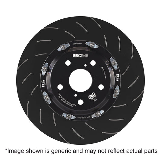 EBC Two-Piece Fully-Floating Disc Conversion (Rear Pair) for BMW M2 Competition (F87) 380mm SG2F041