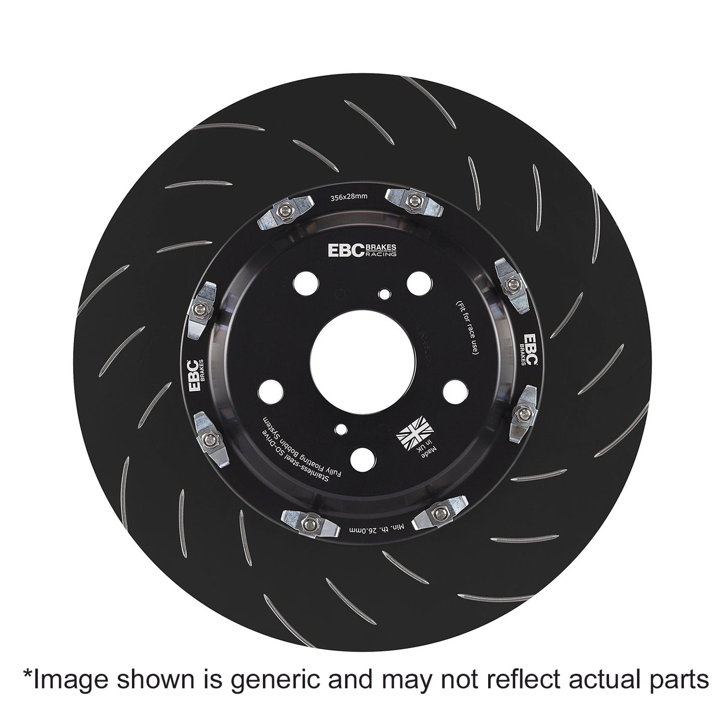 EBC Two-Piece Fully-Floating Disc Conversion (Front Pair) for BMW M2 Competition (F87) 400mm SG2F025