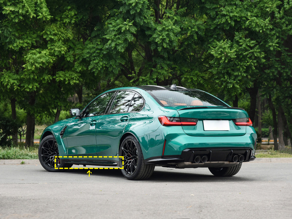 BMW M3 G80 G81 Carbon Fibre Side Skirts