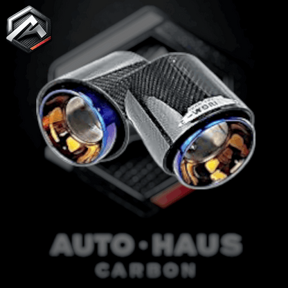 Mini Cooper S JCW F54 F55 F56 F57 F60 Carbon Fibre Exhaust Tips