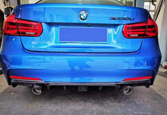 BMW 3 Series F30 F35 M Sport Carbon Fibre Rear Diffuser