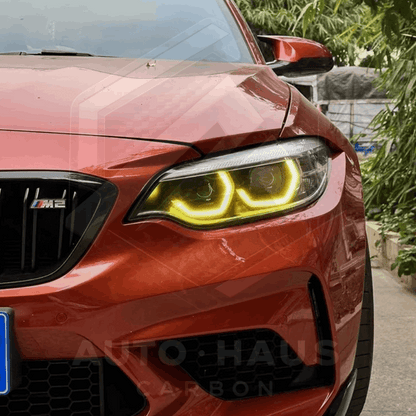 BMW 2 Series F22 F23 F87 LCI CSL Yellow DRL Modules 2018-2021