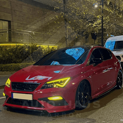 Seat Leon MK3 5F Cupra Yellow DRL Boards 2017-2020