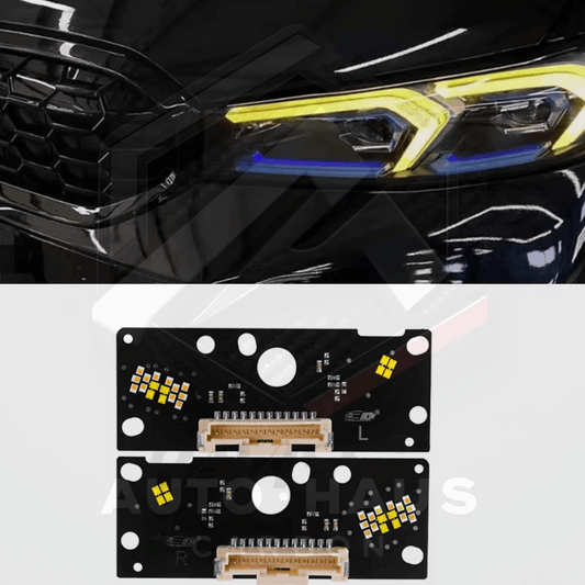 BMW G20 G28 3 Series LCI Laser (High) CSL Yellow DRL Boards 2022 on