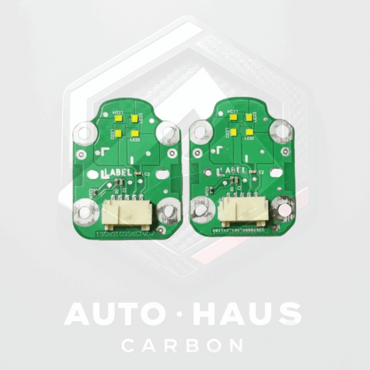 Mercedes Benz C Class Coupe C205 Yellow DRL Boards 2016-2019