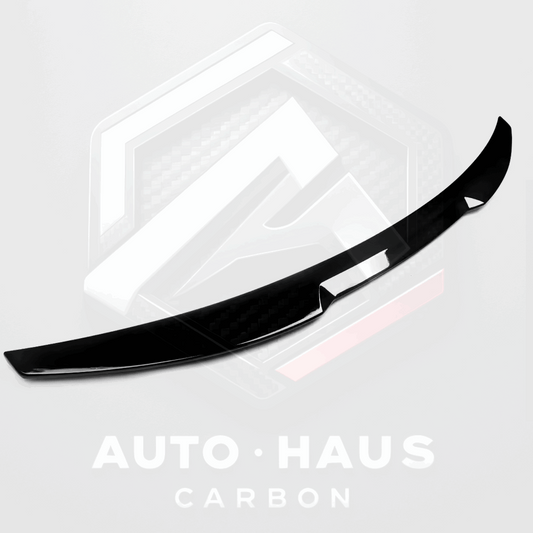 Audi A3 S3 RS3 V-Type Rear Spoiler Gloss Black 2014 - 2020