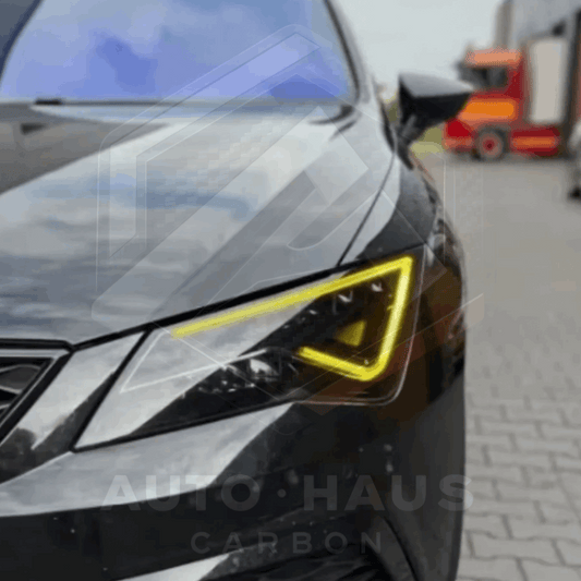 Seat Leon MK3 5F Cupra Yellow DRL Boards 2017-2020