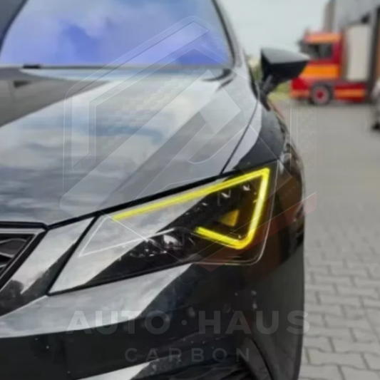 Seat Leon MK3 5F Cupra Yellow DRL Boards 2017-2020