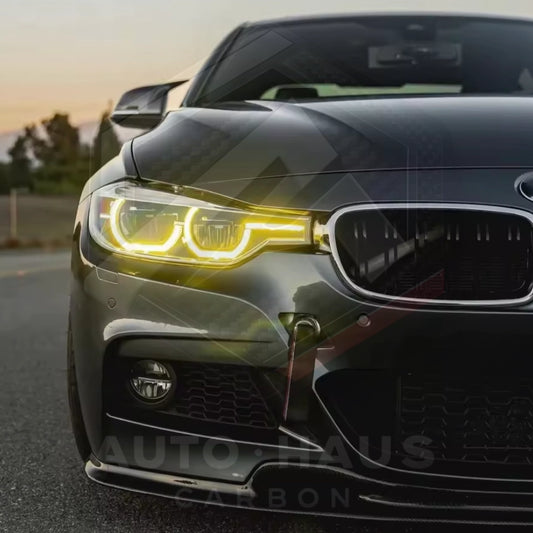 BMW F30 F31 LCI CSL Yellow DRL Boards