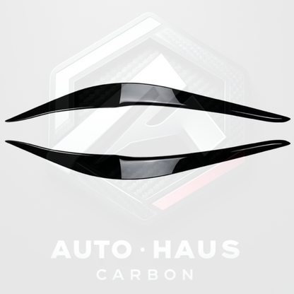 BMW F22 F23 Gloss Black Eyebrows Headlight Trim