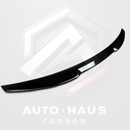 Audi A3 S3 RS3 V-Type Rear Spoiler Gloss Black 2014 - 2020