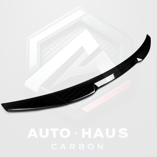 Audi A3 S3 RS3 V-Type Rear Spoiler Gloss Black 2014 - 2020