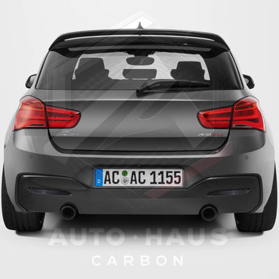 BMW F20 F21 LCI Honeycomb Rear Reflectors Gloss Black