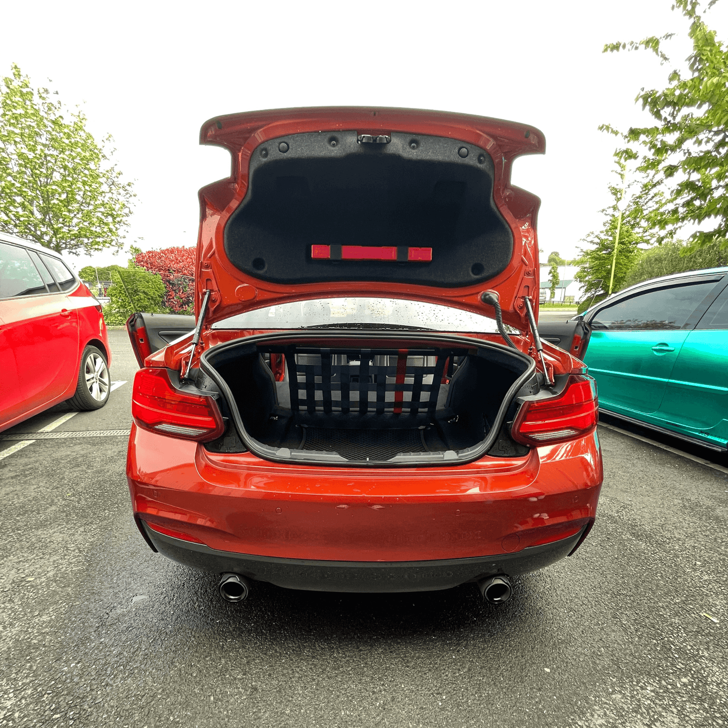 BMW 2 Series F22 F87 M235i M240i M2 Strut bar and Cargo net