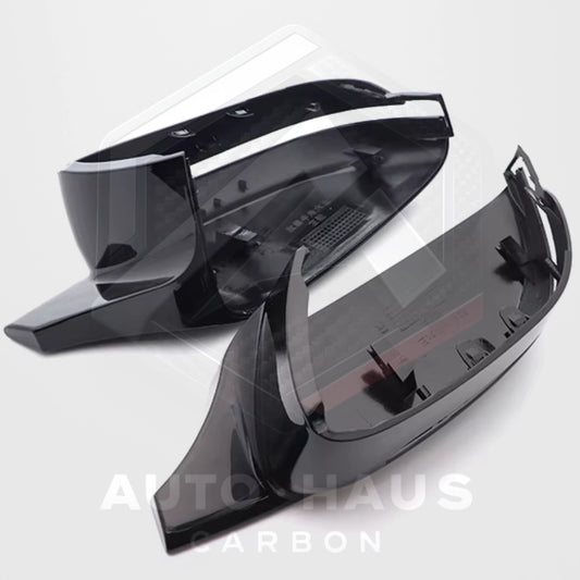 BMW 3/4/5/7/8 G Series Gloss Black M Style Mirror Covers