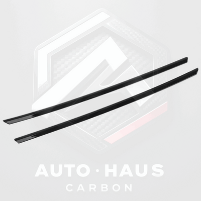 Volkswagen Golf 8 R-Line Grill De-Chrome Strip Red or Black 2020-2023 Black