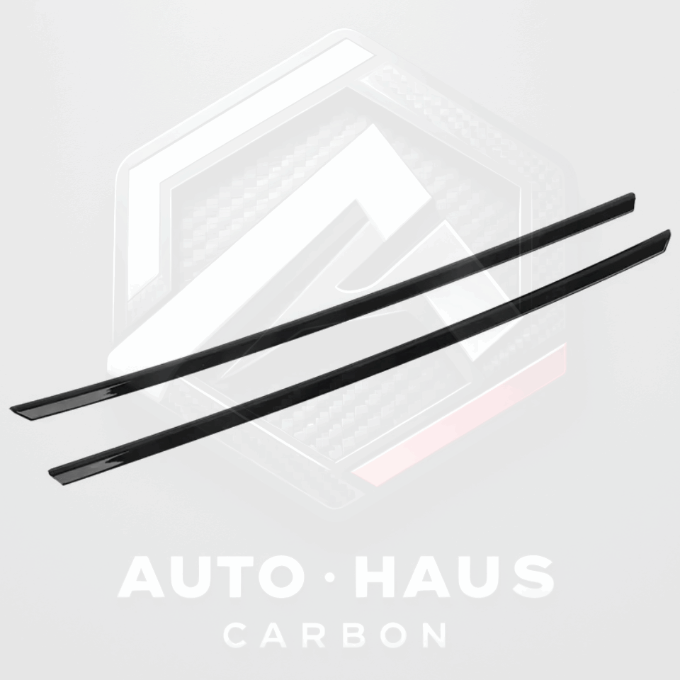 Volkswagen Golf 8 R-Line Grill De-Chrome Strip Red or Black 2020-2023 Black