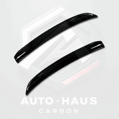 Mini Cooper F55 F56 JCW Rear Spoiler Lip Extensions 2014 on Black