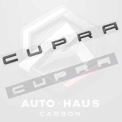 SEAT Cupra Rear Badges - Black Gold Silver Copper/Bronze Black