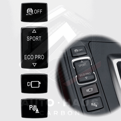 BMW F 1/2/3/4 Series Drive Mode ESP Buttons Red Blue Black