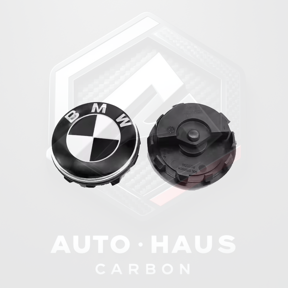 BMW Floating Centre Caps 56mm or 68mm Black White