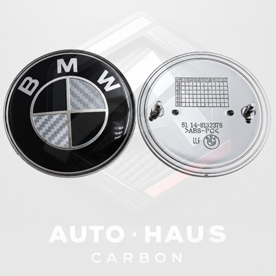 BMW Front or Rear Emblems Multiple Styles and Fitment 82mm or 74mm
