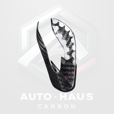 BMW G8x M Shifter Dry Carbon Fibre Insert Trim Red or Black