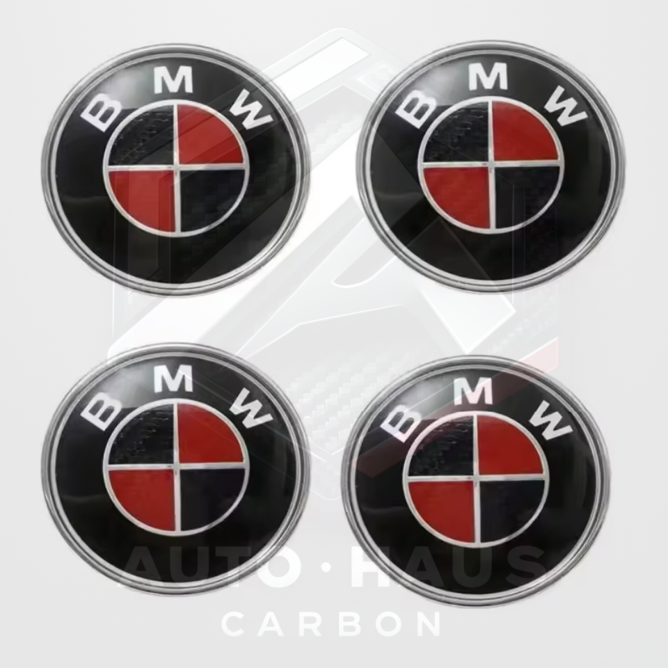 BMW E/F/G Series Centre Caps 56 or 68mm 50th Anniversary etc