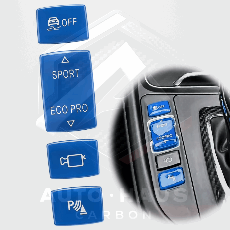 BMW F 1/2/3/4 Series Drive Mode ESP Buttons Red Blue Black