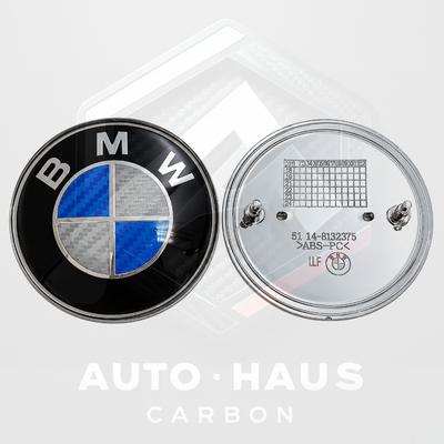 BMW Front or Rear Emblems Multiple Styles and Fitment 82mm or 74mm