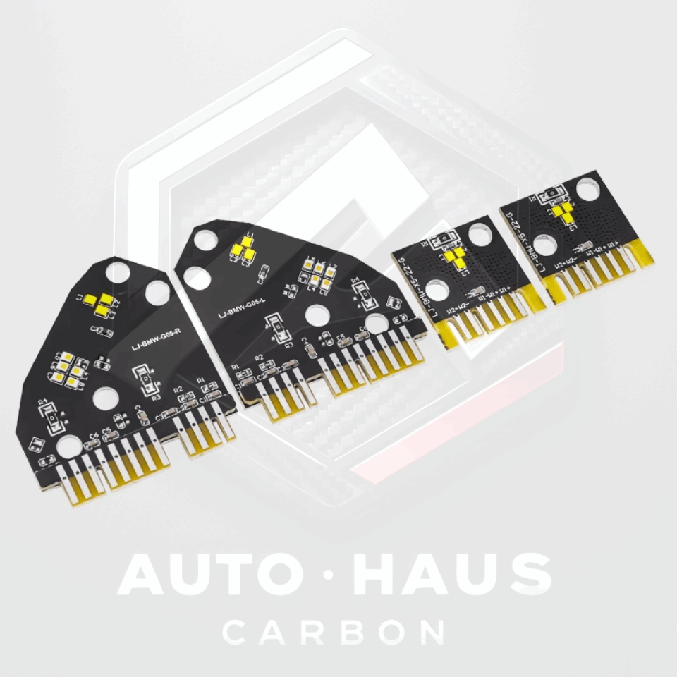 BMW X5 X6 M G05 G06 F95 F96 Laser Light Yellow DRL Boards 2019-23