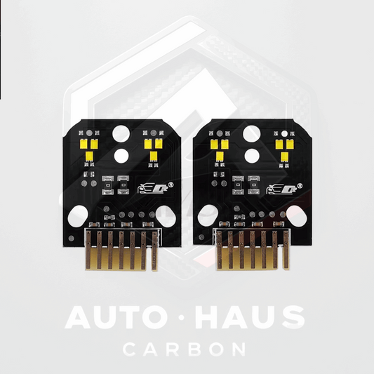 BMW X3 X4 M F97 F98 G01 G02 2017-21 CSL Yellow DRL Boards