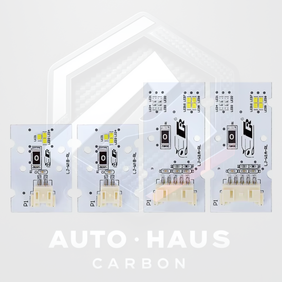 BMW F80 F82 M3 M4 Yellow DRL Boards LCI Adaptive Lights 2017-19