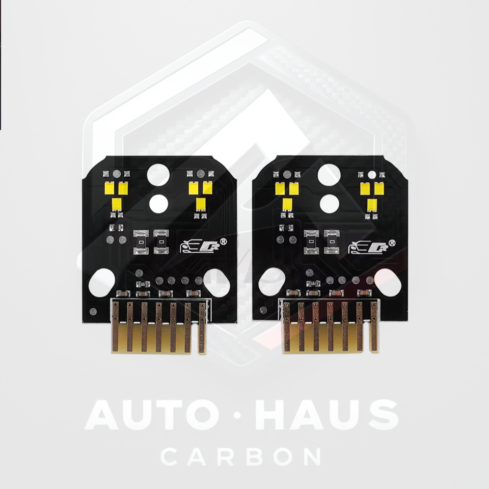 BMW X3 X4 M F97 F98 G01 G02 2017-21 CSL Yellow DRL Boards