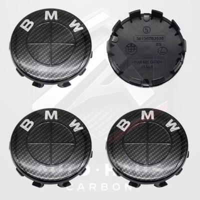 BMW E/F/G Series Centre Caps 56 or 68mm 50th Anniversary etc