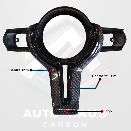BMW F Series Custom Steering Wheel Centre Trim Builder