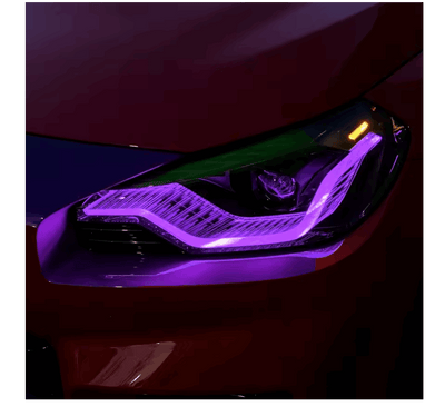 BMW 2 Series G42 G87 M240i M2 Purple DRL Boards 2022-25