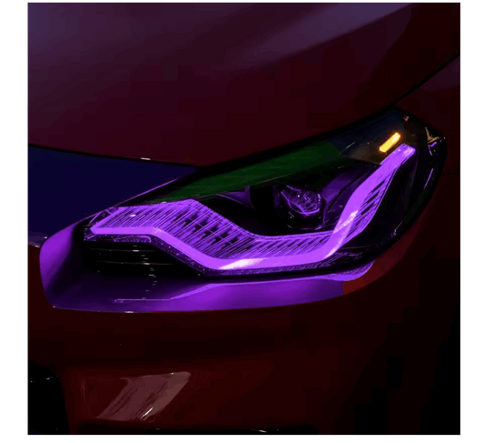 BMW 2 Series G42 G87 M240i M2 Purple DRL Boards 2022-25
