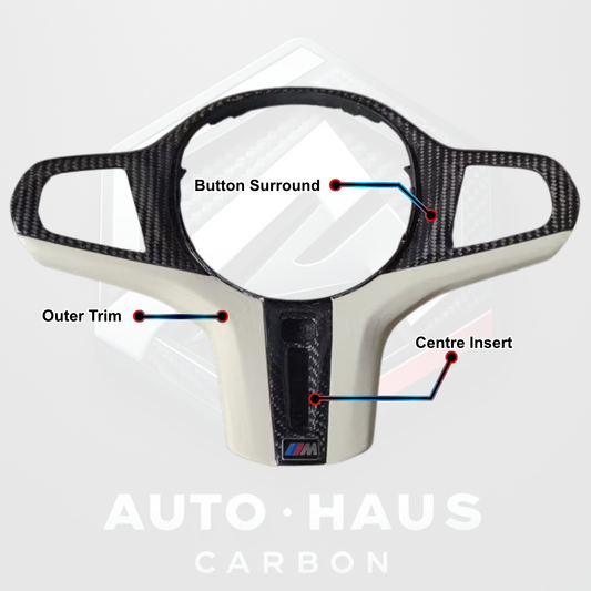 BMW G Series Custom Steering Wheel Centre Trim Builder