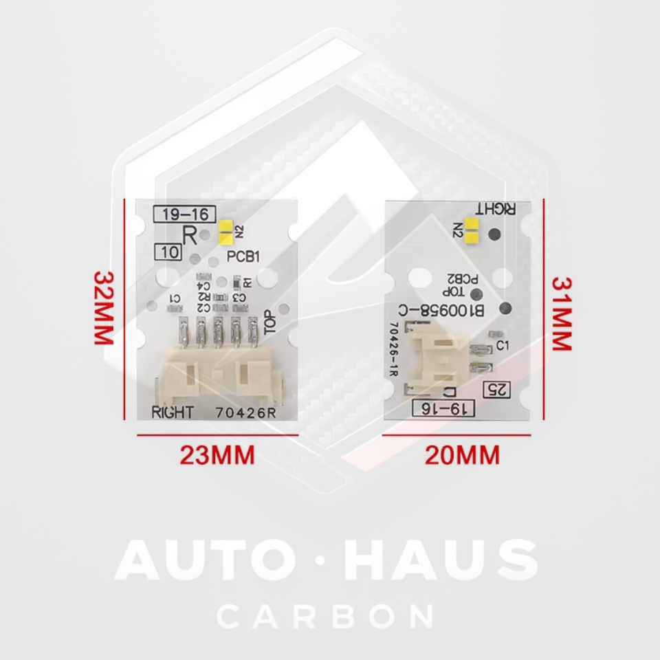 BMW F22 F23 F87 LCI Yellow DRL Boards 2018-2020