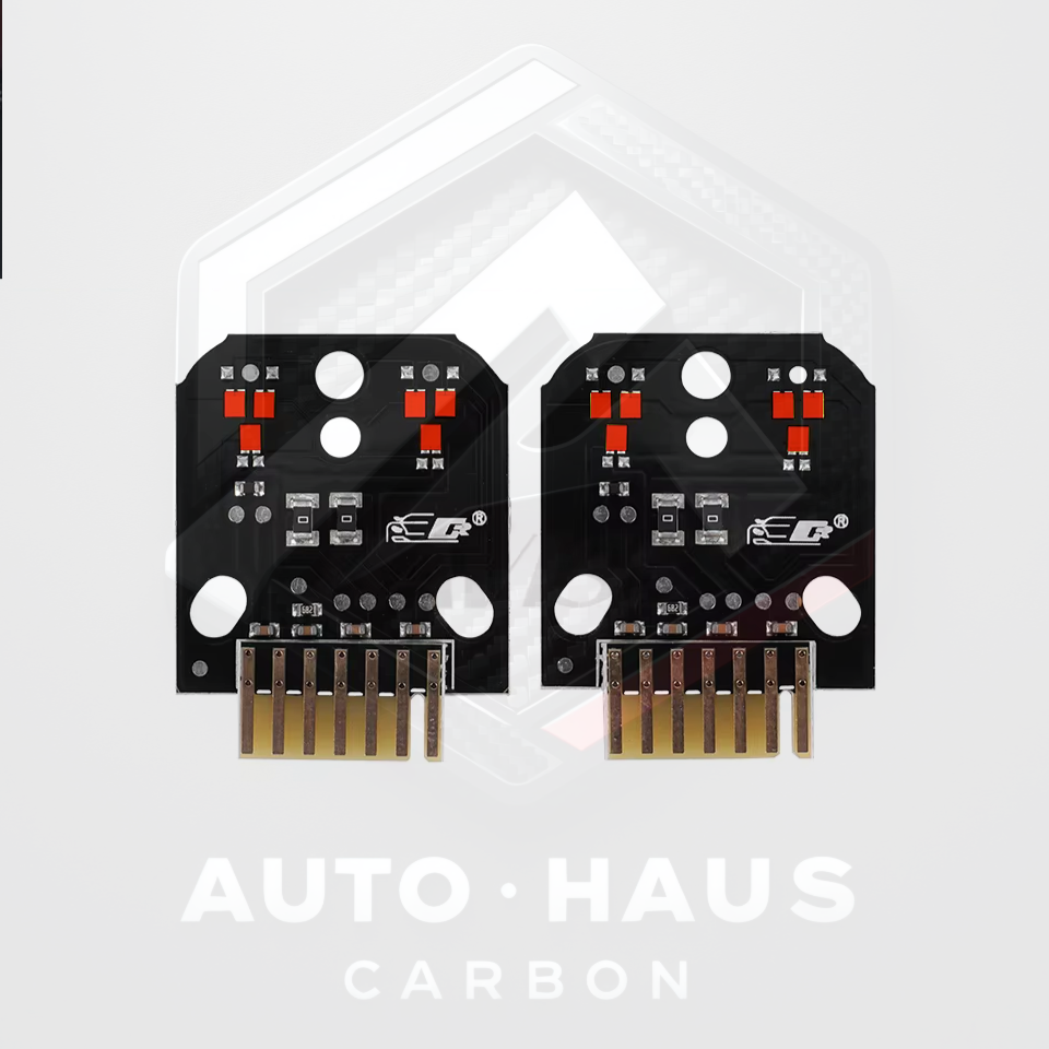 BMW X3 X4 M F97 F98 G01 G02 2017-21 Red DRL Boards