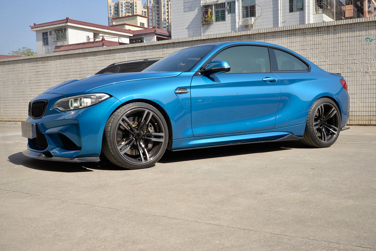 BMW 2 Series F87 M2 Carbon Fibre Side Skirts