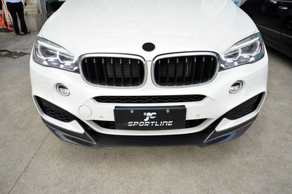 BMW X6 F16 M Sport Carbon Fibre Front Lip