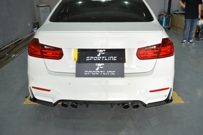 BMW M3 M4 F80 F82 F83 Carbon Fibre Rear Diffuser