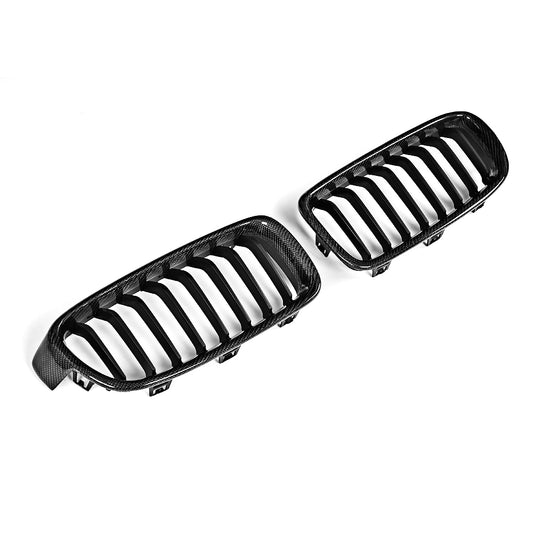 BMW 3 Series F30 F35 Carbon Fibre+Abs Plastic Grill